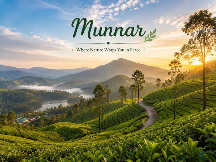 Munnar tea hills