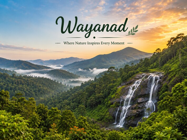 Wayanad forest and waterfall
